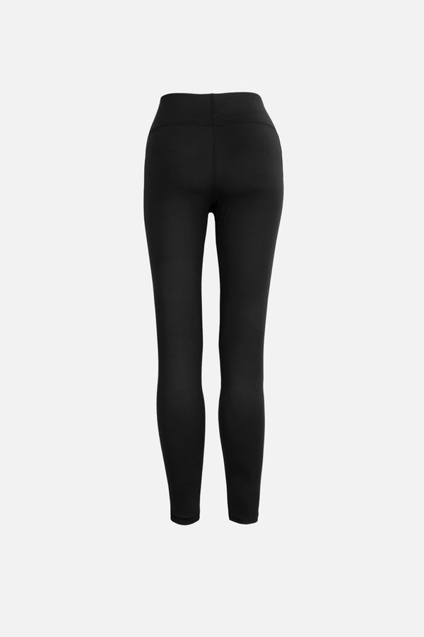 Leggings Basic Negro AYRA Collective, tiro alto, alta compresión, leggins para hacer ejercicio